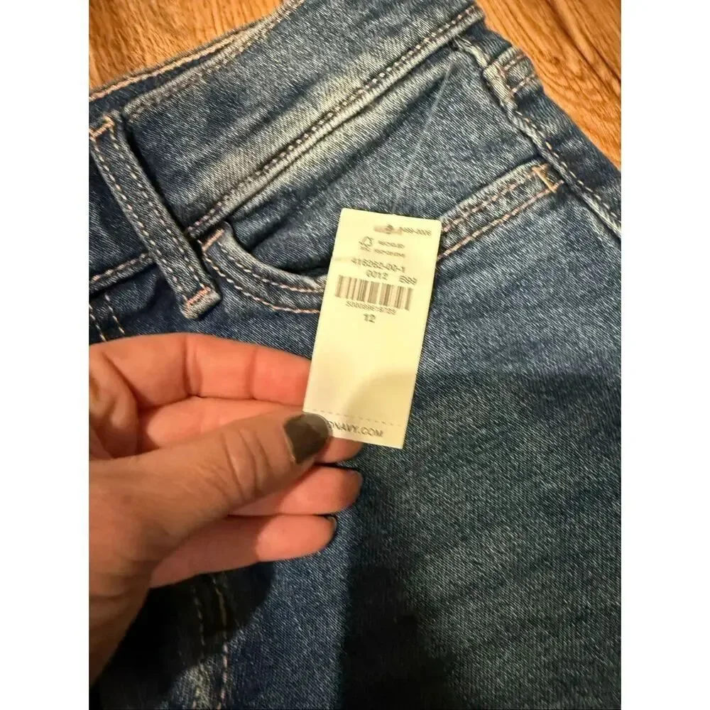 Old Navy girls NWT Jean skinny flare bundle of 3 size large-12